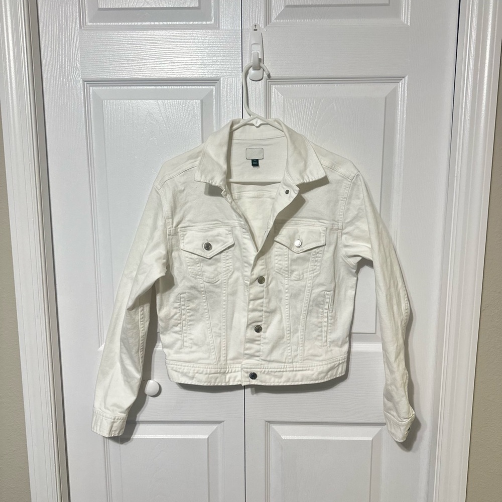 White Denim Trucker Jacket | Ralph Lauren